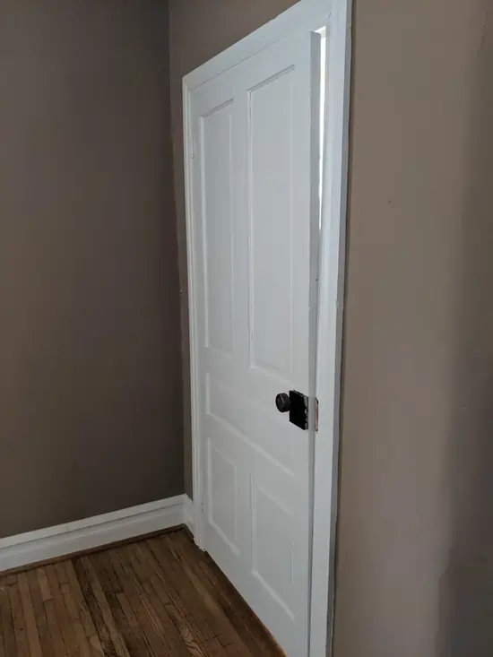 how to fix a warped door